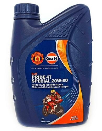 ACEITE GULF PRIDE 4T 20W50 MINERAL