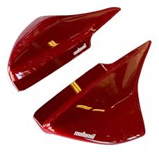 CACHA LATERAL HONDA CG TITAN 150 MOD 2001 ROJO JGO