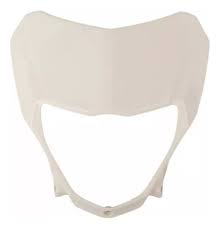 CARCAZA CUBRE FAROL KELLER QUASAR 200 BLANCO (MASCARA)