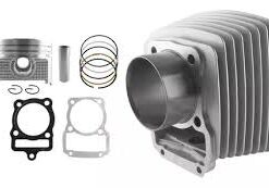CILINDRO MOTOMEL SKUA/CG ZANELLA RX 150 62MM VARILLERO CON PISTON  (REPCOR)