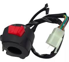 COMANDO ARRANQUE LUCES PARADA MONDIAL HD 254 LADO DERECHO NEGRO (NSU)