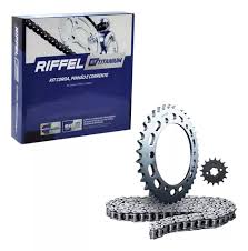CORONA CADENA PIÑON TRANSMISION HONDA XR 150 49/17 (RIFFEL)