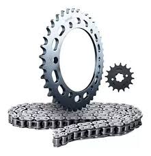 CORONA CADENA PIÑON XR 250 TORNADO CON ORRING  38T/13T