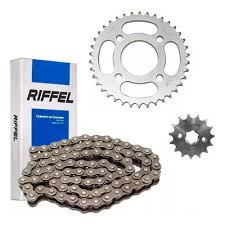 CORONA CADENA PIÑON YAMAHA RX 100 38/14 (RIFFEL)