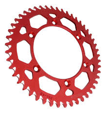 CORONA HONDA XR 250 TORNADO ALUMINIO ROJA Z45