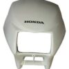 CUPULINA / CUBRE OPTICA / FARO DELANTERO XR 125 L  BLANCA SOLA