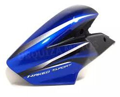 DEFLECTOR TANQUE BAJAJ NS 200 ROUSER AZUL (MOTOTEC) IZQUIERDO