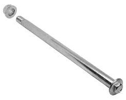 EJE RUEDA TRASERO HONDA CBX TWISTER 250/ XR TORNADO (17X300MM)