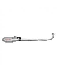 ESCAPE PAOLUCCI YAMAHA NEW CRYPTON 110 STAGE 2 ALUMINIO GRIS