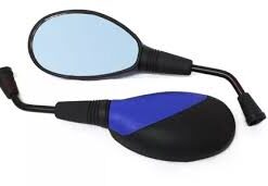 ESPEJO CRZ 10 AZUL/NEGRO 10MM