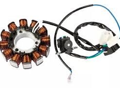 ESTATOR YAMAHA XTZ 125 M/N (12 POLOS)  ( W- STANDAR)