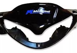 CARCAZA/CUBRE OPTICA/ FAROL NEGRO MOTOMEL BLITZ V8 ORIGINAL (MOD IGUAL SMASH)