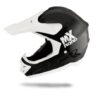 CASCO HALCON MX ROAD CROSS NEGRO/BLANCO 56MM