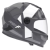 CASCO HAWK RS1F GREY/BLANCO BRILLANTE 62 XL