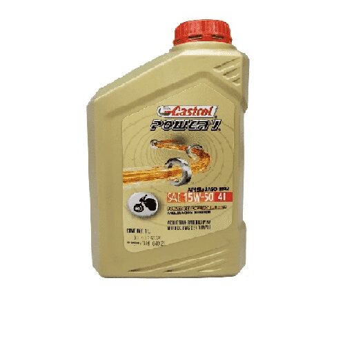 ACEITE CASTROL POWER 15W 50 1 LITRO SEMI-SINTETICO