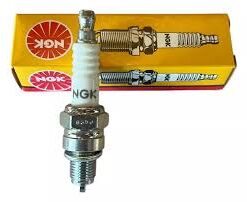 BUJIA C7HSA CORTA 10MM INTERMEDIA BRASIL NGK BAJAJ 135 / SMASH 110 / YAMAHA YBR 125