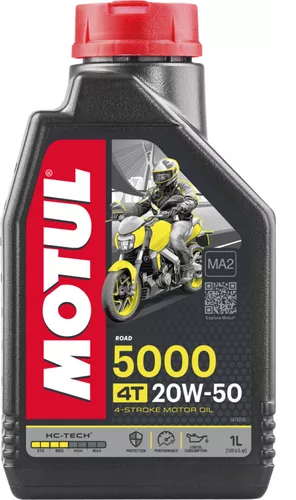 ACEITE MOTUL 5000 20 W 50 4T X LITRO