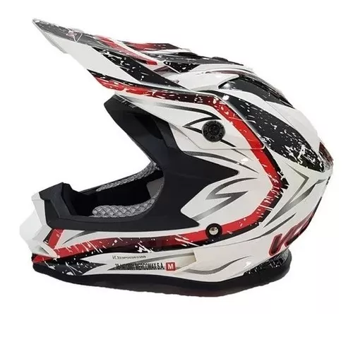 CASCO VCAN OFF ROAD V321 WHITE TALLE M