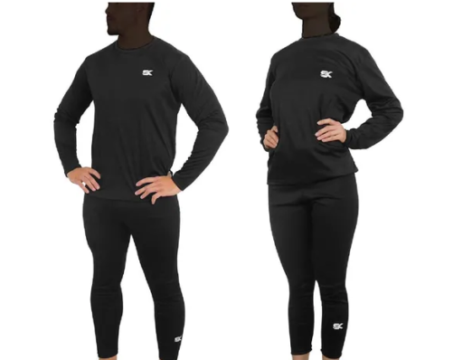 CONJUNTO TERMICO PRIMERA PIEL FRIZADA NEGRO XS / S
