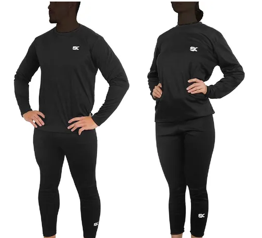 CONJUNTO TERMICO PRIMERA PIEL NEGRO M / L
