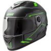 CASCO INTEGRAL HAWK RS1 ALPHA NEGRO/VERDE MATE XL 62 (HAWK)