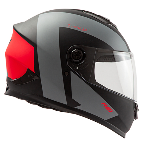 CASCO INTEGRAL HAWK RS1 T-RACER NEGRO GRIS / FUCSIA TALLE L 60 (HAWK)
