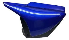 CACHA DERECHA HONDA CG TITAN 150 AZUL (CATIMOTO) SIN PLASTICO INFERIOR!!!!!!!!!!!!!!