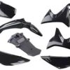 KIT PLASTICO COMPLETO YAMAHA XTZ 125 NEGRO (7 PIEZAS)