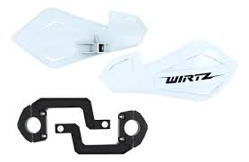PROTECTOR PUÑOS WIRTZ SHOCK BLANCO METAL