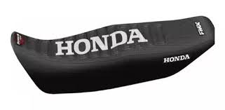 FUNDA ASIENTO (TAPIZADO) HONDA XR 250 TORNADO / NEGRO (PALABRA HONDA)