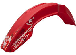 GUARDABARRO DELANTERO CIRCUIT UNIVERSAL  484 ROJO