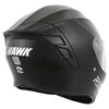 CASCO HAWK INTEGRAL RS1X SOLID NEGRO BRILLANTE TALLE L 60