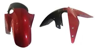 GUARDABARRO DELANTERO HONDA CB 190 R BORDO/NEGRO