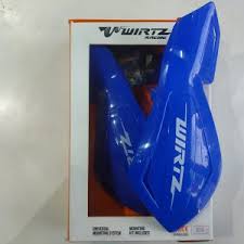 PROTECTOR PUÑOS WIRTZ SHOCK METAL AZUL