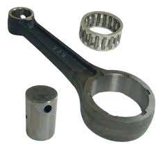 BIELA HONDA 100/110- BIZ C-100 / SMASH (CORTA) 94MM / PERNO: 13MM / MUÑON: 25MM (REPCOR)