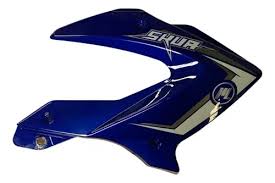 CACHA DERECHA DELANTERA / DEFLECTOR AZUL MOTOMEL SKUA 150 V6
