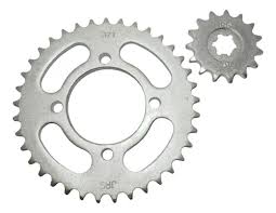 CORONA Y PIÑON YAMAHA CRYPTON 105 37/15 (FORTE)
