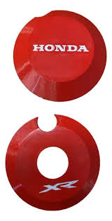 CUBRE TAPA MOTOR 3D HONDA XR 150L ROJA PARA PEGAR JGO SPEKTOR NACIONAL