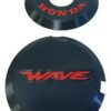 CUBRE TAPA MOTOR WAVE 110S NEGRA PARA PEGAR JGO SPEKTOR NACIONAL