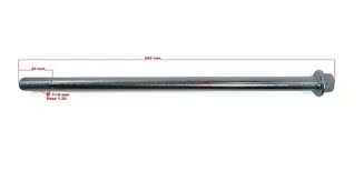 EJE RUEDA DELANTERO UNIVERSAL LARGO 12 X 250 (CHINO)