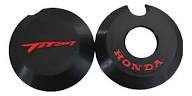 CUBRE TAPA MOTOR 3D HONDA XR 150 L NEGRA