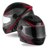 CASCO PROTORK R8 ROJO-NEGRO TALLE L (60)