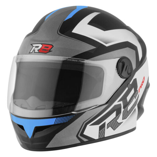 CASCO PROTORK R8 PRO AZUL-NEGRO TALLE XL (62)