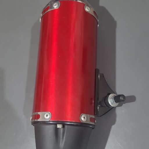 ESCAPE HONDA CG TITAN 150 ESD POWER CORE 3 ROJO - Imagen 3