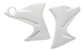 CACHA / CARENADO LATERAL TANQUE BLANCO YAMAHA XTZ 125 OKINOI