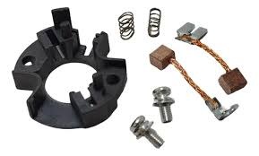 CARBON / PLAQUETA YAMAHA FZ 160 PORTA ESCOBILLA (HADA)