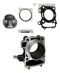 CILINDRO COMPLETO BAJAJ NS 200 CON PISTON Y JUNTA (FORTE)