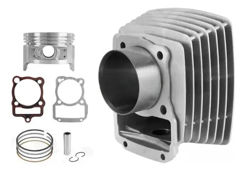 CILINDRO MOTOMEL DAKAR 200 63.5MM CON PISTON (GIROLDI)