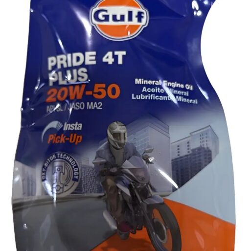 ACEITE GULF PRIDE 4T SPECIAL 800ML DOY PACK